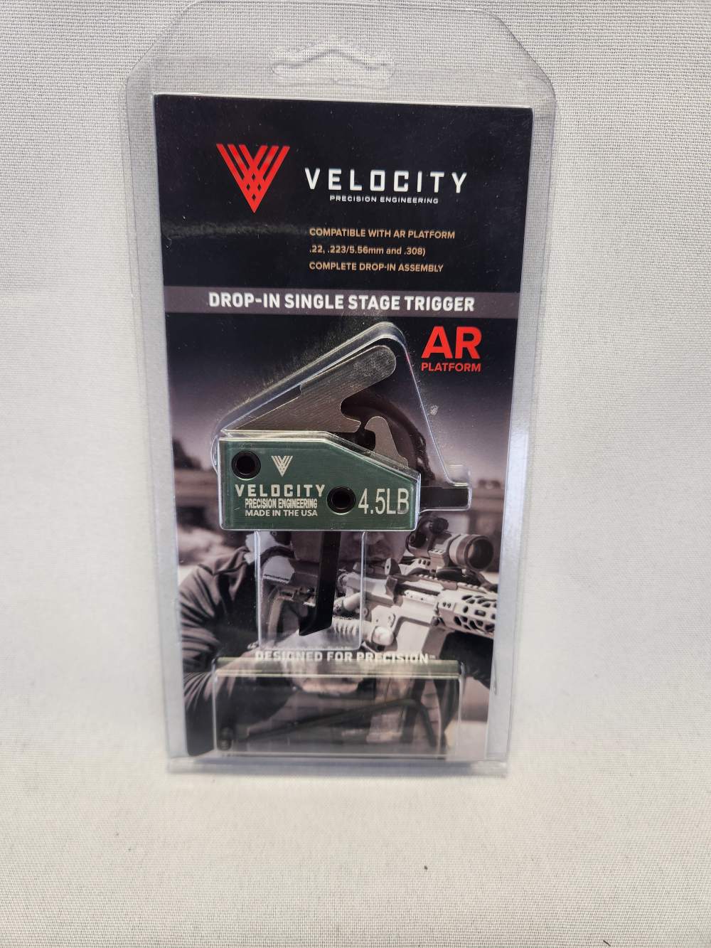 Velocity Trigger 4.5# Flat Faced Drop-in Trigger-img-0