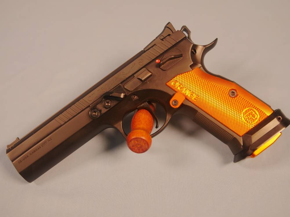 CZ 75 Tactical Sports Orange in box with mags, extras-img-1