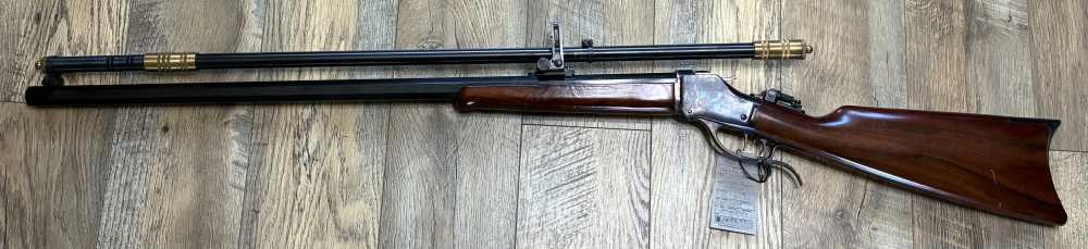 Stoeger Import Uberti 1885 High Wall 45-70 Govt With WM Malcolm 6X Scope-img-4