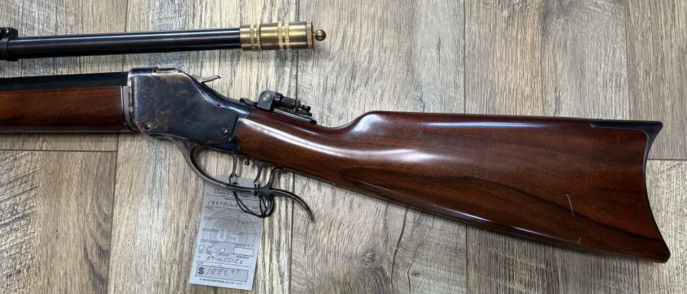 Stoeger Import Uberti 1885 High Wall 45-70 Govt With WM Malcolm 6X Scope-img-5