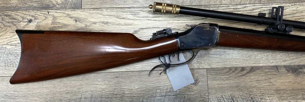 Stoeger Import Uberti 1885 High Wall 45-70 Govt With WM Malcolm 6X Scope-img-1