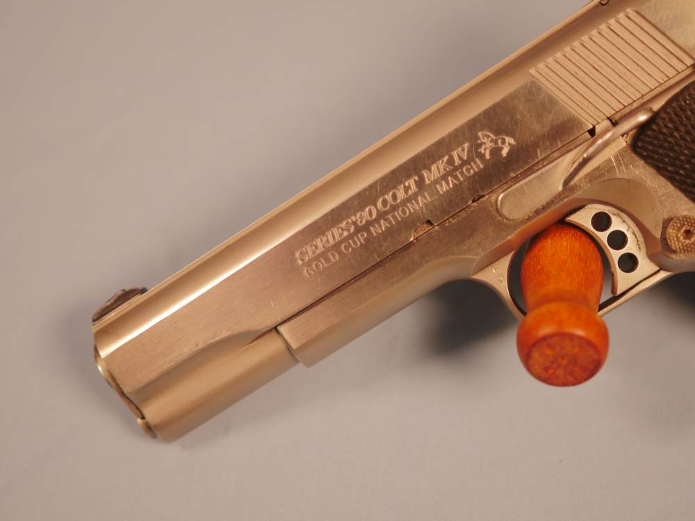 Used Colt Gold Cup National Match Series 80 1911 with extra mags, grips-img-6