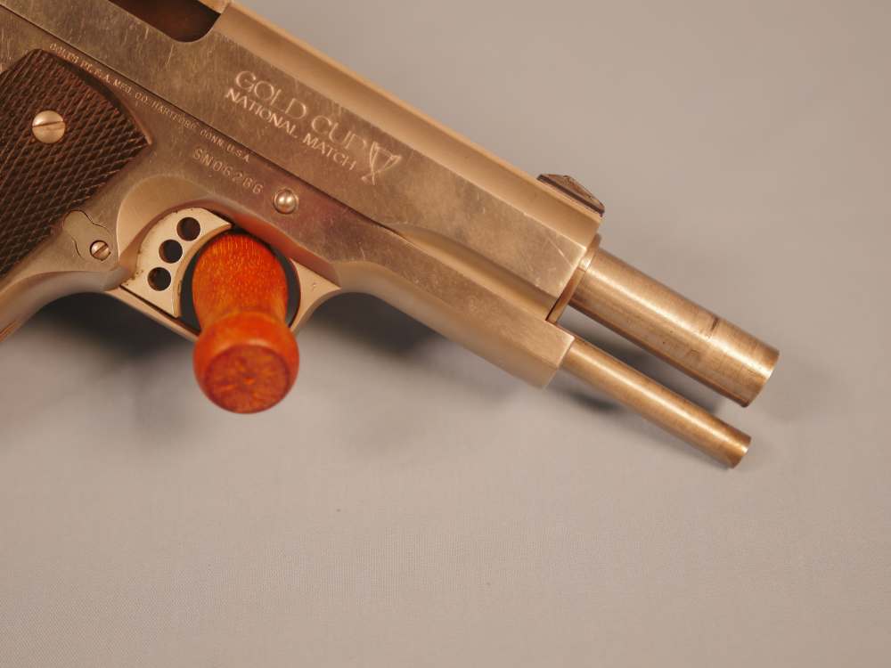 Used Colt Gold Cup National Match Series 80 1911 with extra mags, grips-img-3