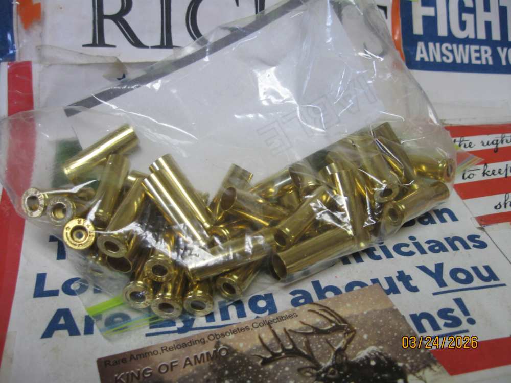 Scarce NEW 50 bag 32 H&R Magnum Revolver Brass; have other cals too-img-0
