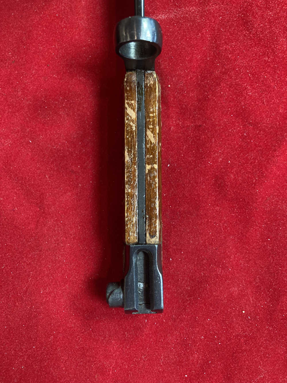 Soviet WWII SVT-40 Bayonet for Tokarev Rifle w/ Scabbard (RARE)-img-8