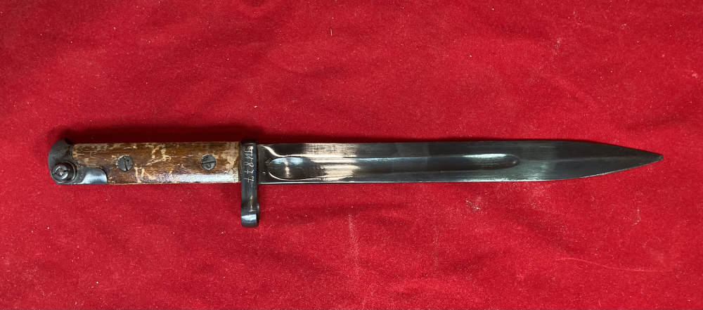 Soviet WWII SVT-40 Bayonet for Tokarev Rifle w/ Scabbard (RARE)-img-4