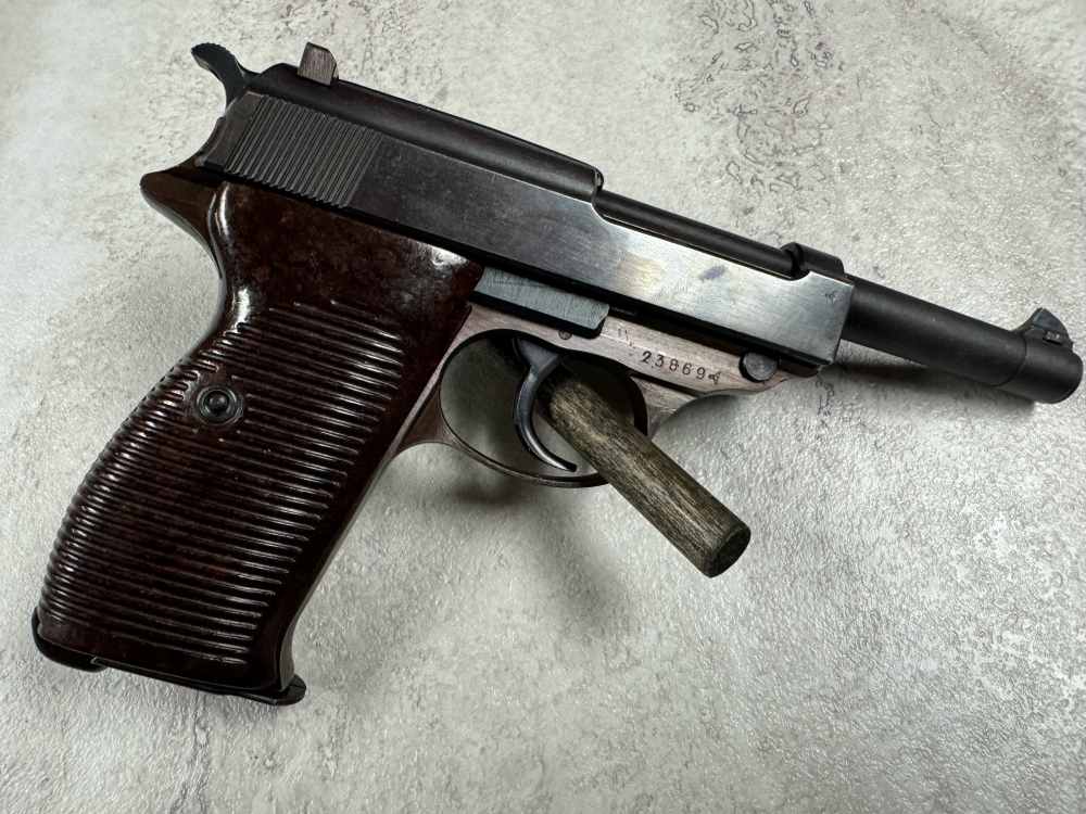 WALTHER "HP" P38 WW2 VET BRINGBACK w/Large paperwork grouping-img-13