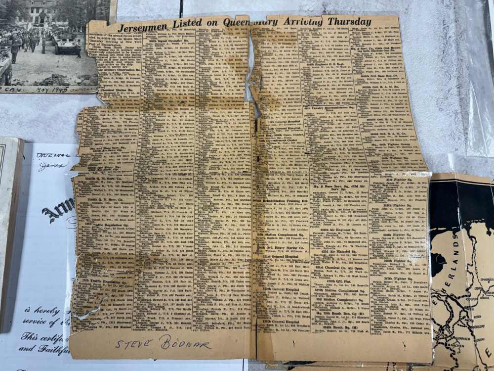 WALTHER "HP" P38 WW2 VET BRINGBACK w/Large paperwork grouping-img-5