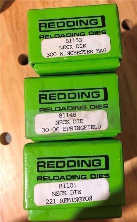 Reloading Dies Redding Neck  2  choose and let us know which you choose-img-0