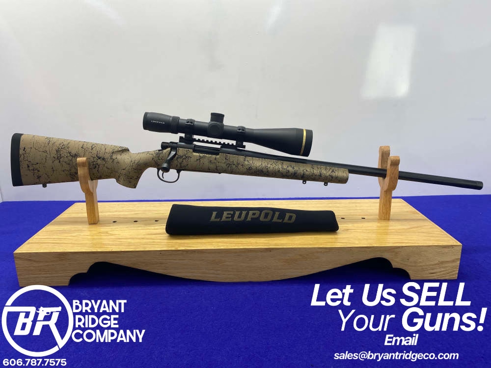 2018 Remington 700 5R Tactical (Gen 2) 6.5CM Blk 24" *LEUPOLD VX-6 SCOPE*-img-0
