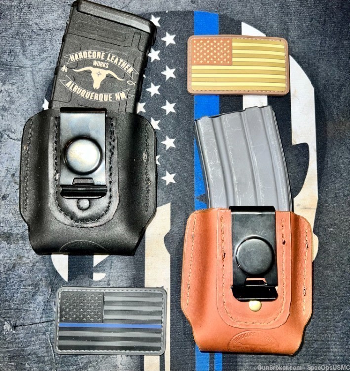 AR15 "AMBI" Mag Pouch w Belt Clip-img-3