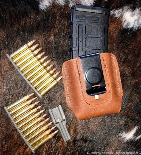 AR15 "AMBI" Mag Pouch w Belt Clip-img-5
