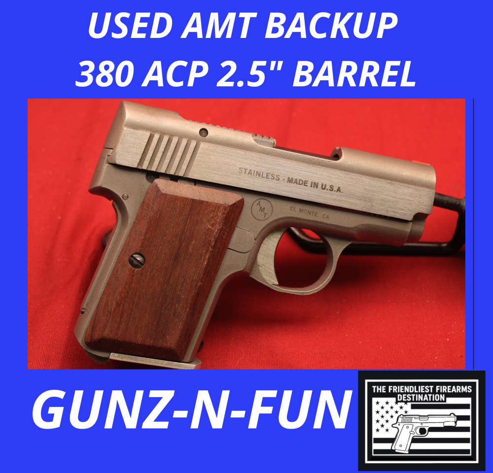USED AMT Backup 380 ACP 2.5" barrel-img-0