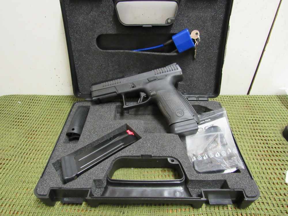 CZ P-10 C 9mm Luger Compact Striker-Fired, 4.02", Black,  2x 17 RD mag-img-0