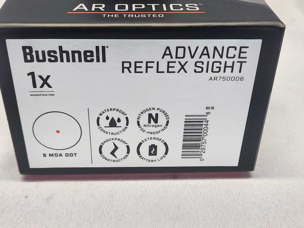 Bushnell Advance Reflex Sight 5MOA Red Dot-img-1