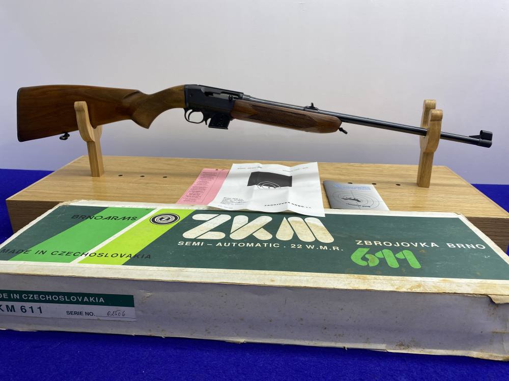 1993 Zbrojovka Brno ZKM-611 22WMR Blue *RARE CZECHOSLOVAKIA-MADE RIFLE* NOS-img-65