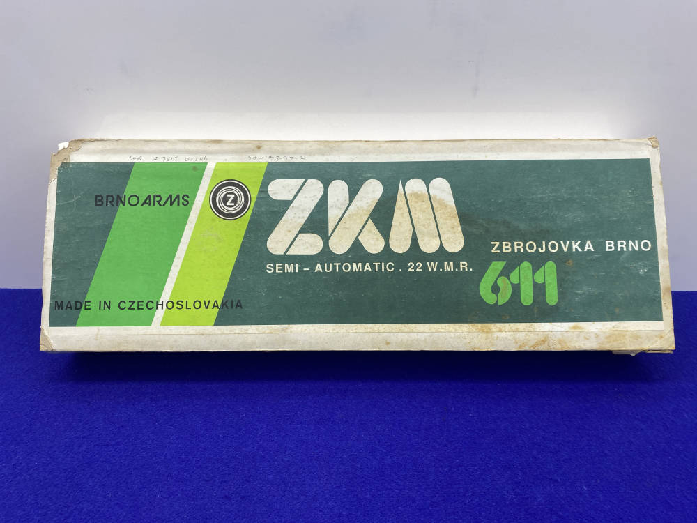 1993 Zbrojovka Brno ZKM-611 22WMR Blue *RARE CZECHOSLOVAKIA-MADE RIFLE* NOS-img-4