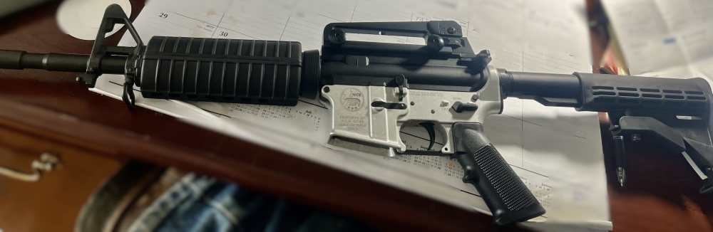 Custom FALL OUT "New California Republic NCR" engraved AR 15-img-0