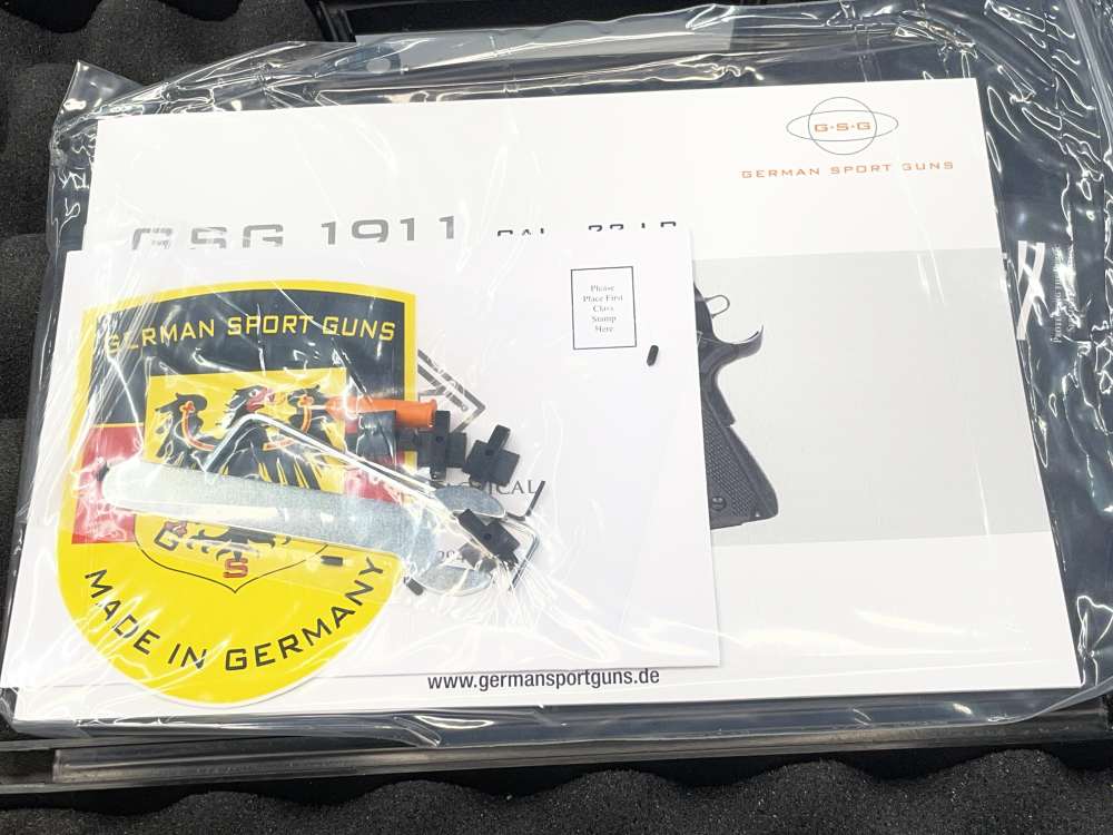 GSG 1911 .22 lr German Sport ATI 5" American Tactical unfired in box-img-15