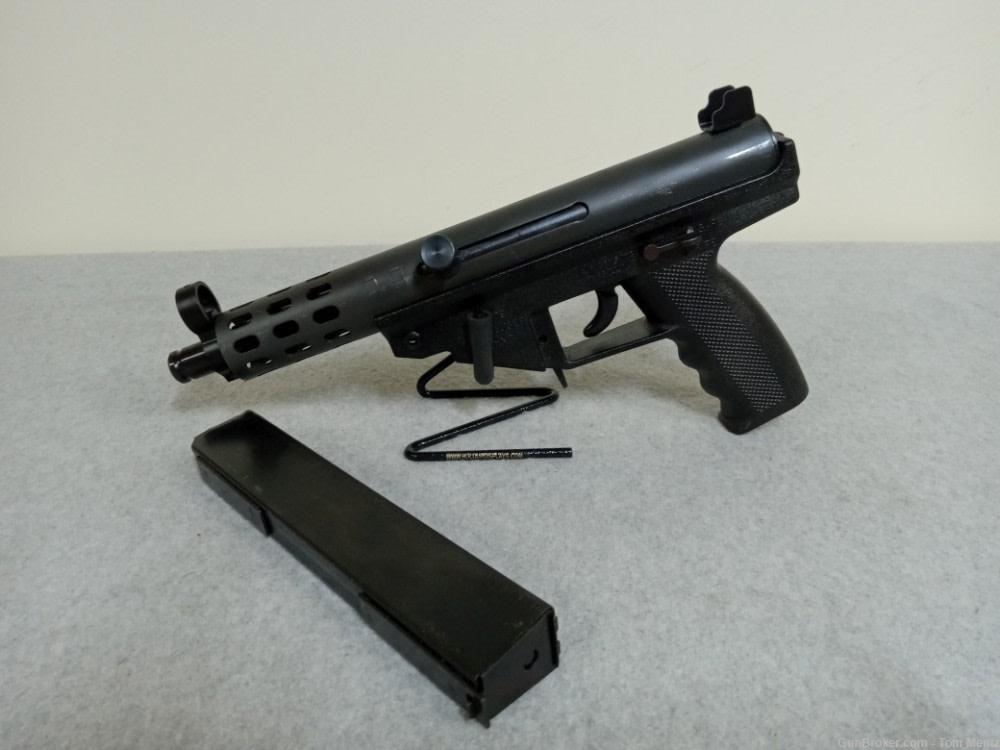A.A. Arms AP9 Semi Auto Pistol, 9MM Luger, 5" Barrel, 1 Mag, 20+1 Rounds-img-0