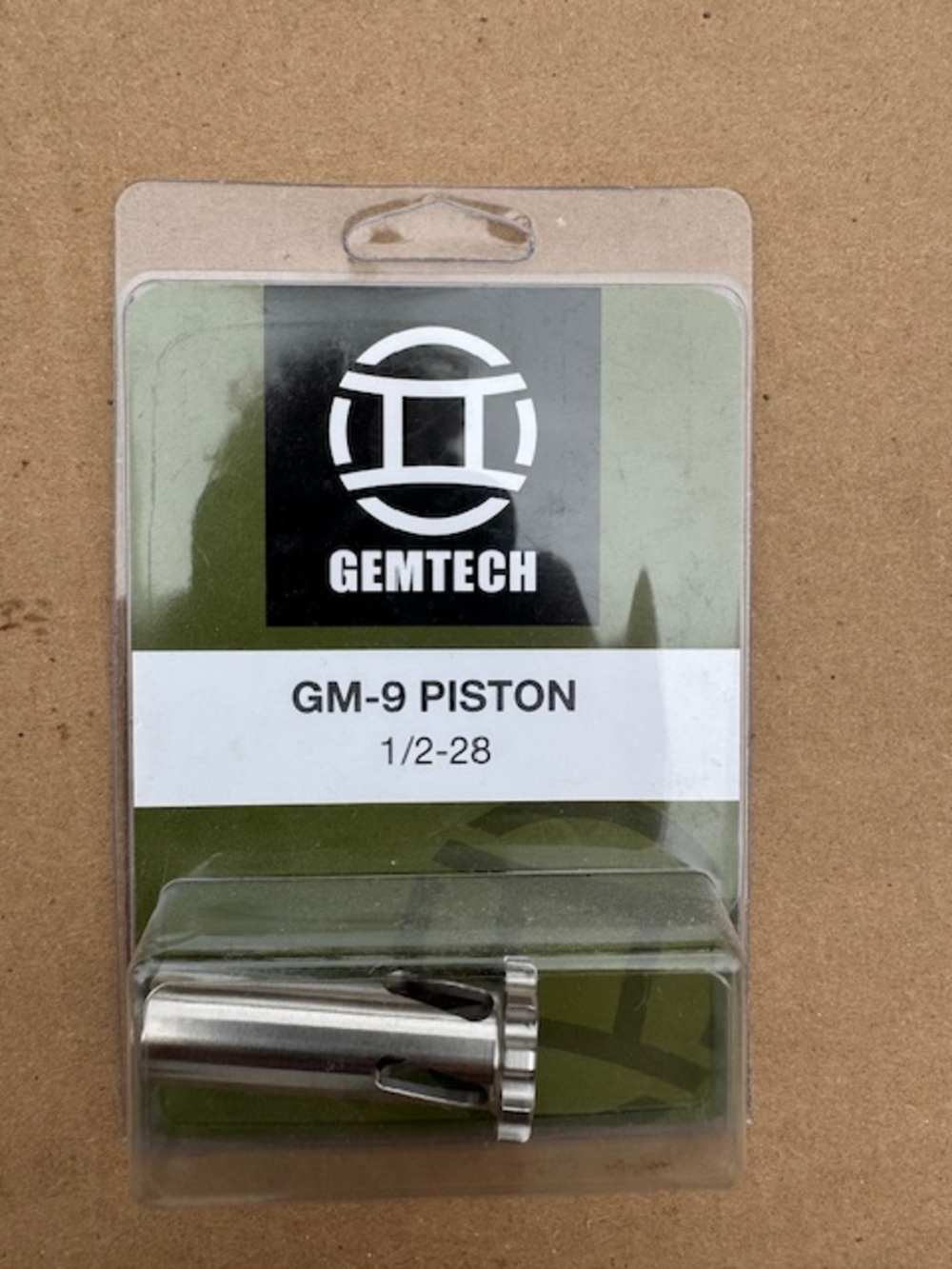 Gemtech GM9 1/2x28 Piston 9mm NEW-img-0