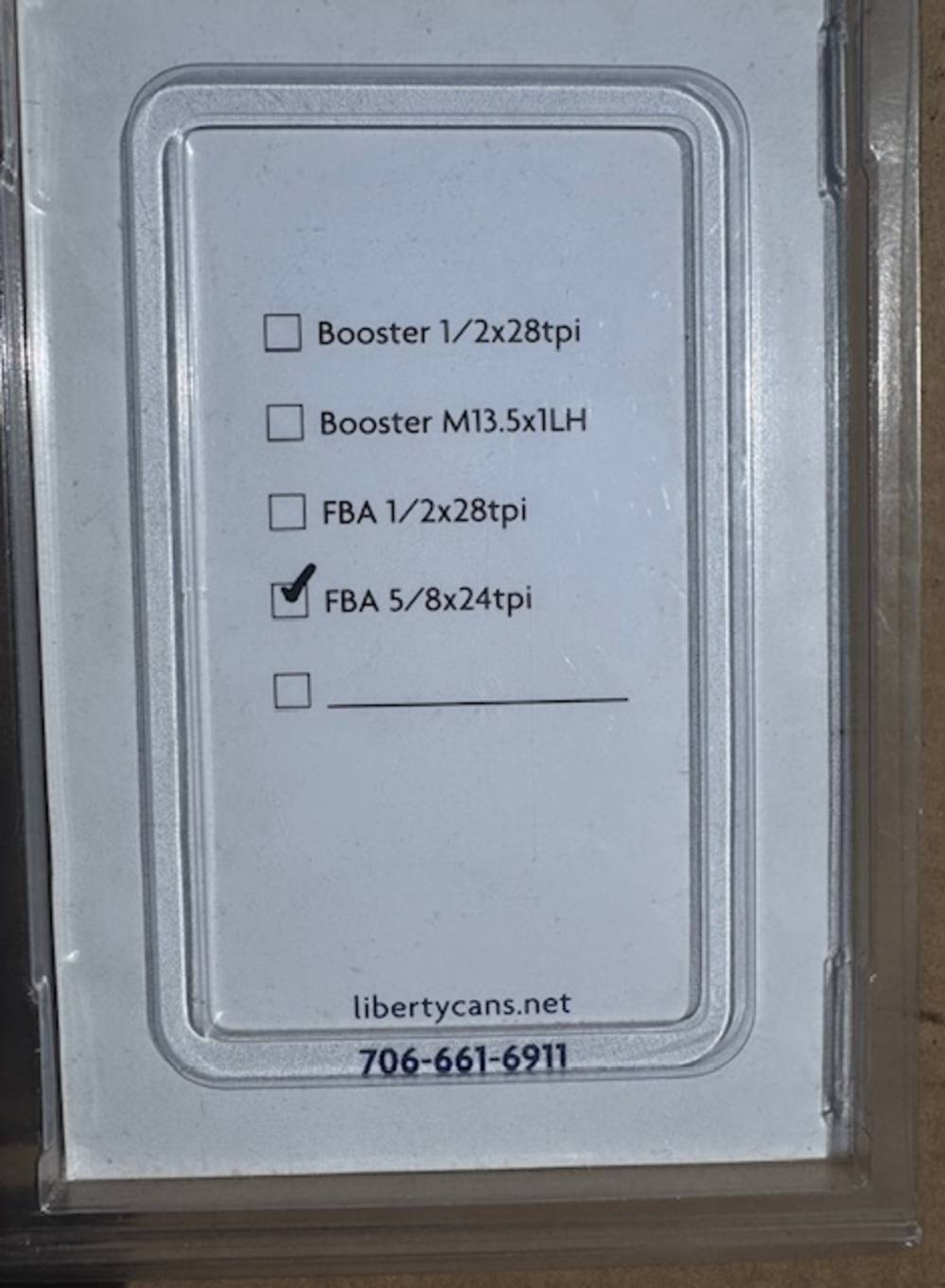 NEW Liberty Fixed Mount 5/8x24-img-1