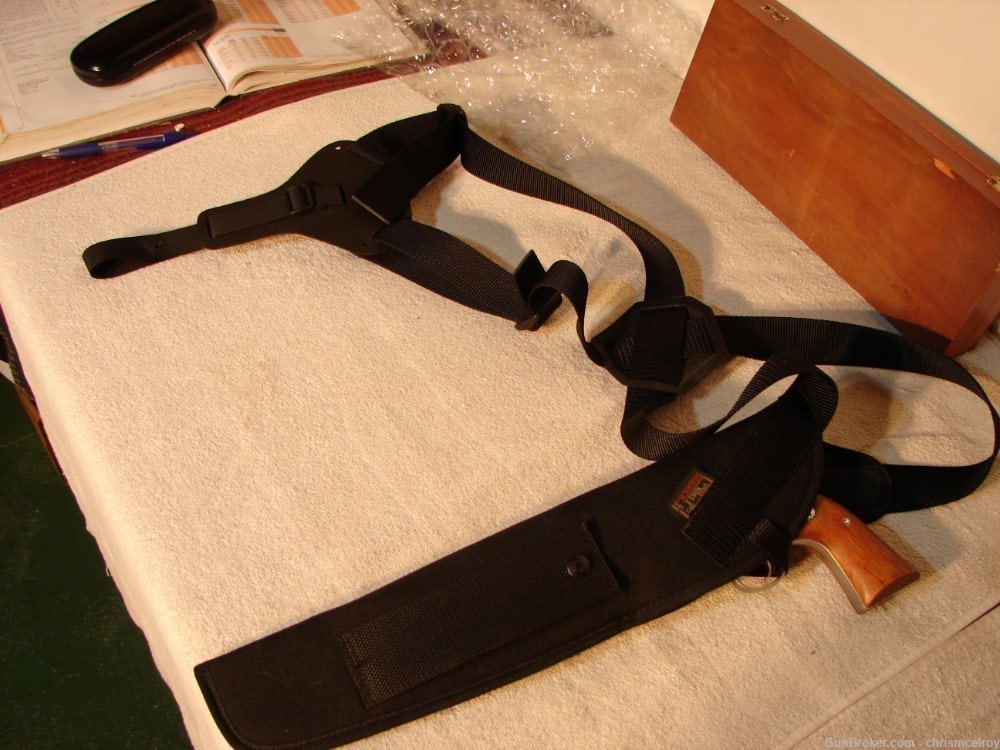 RUGER SUPER BLACKHAWK SHOLDER HOLSTER BY UNCLE MIKES #11 RT HANDED 10" BAR-img-5
