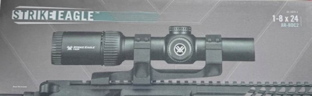 Vortex  Strike Eagle 1-8x24 NIB SE-1824-img-0