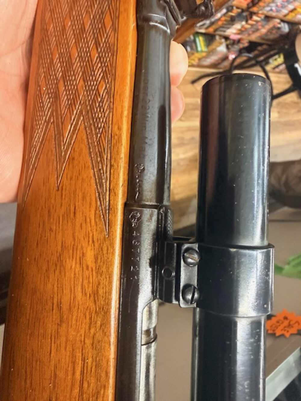 Savage Anschutz 141M- 22Mag- Rifle w/scope-img-14