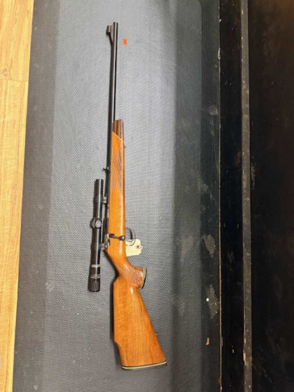 Savage Anschutz 141M- 22Mag- Rifle w/scope-img-0