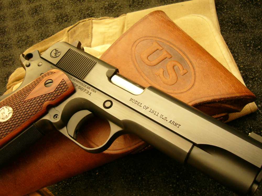 NIGHTHAWK CUSTOM GI PLUS NEW MODEL SASS 1911 GOV'T .45 U.S. ARMY BAKELITE -img-3