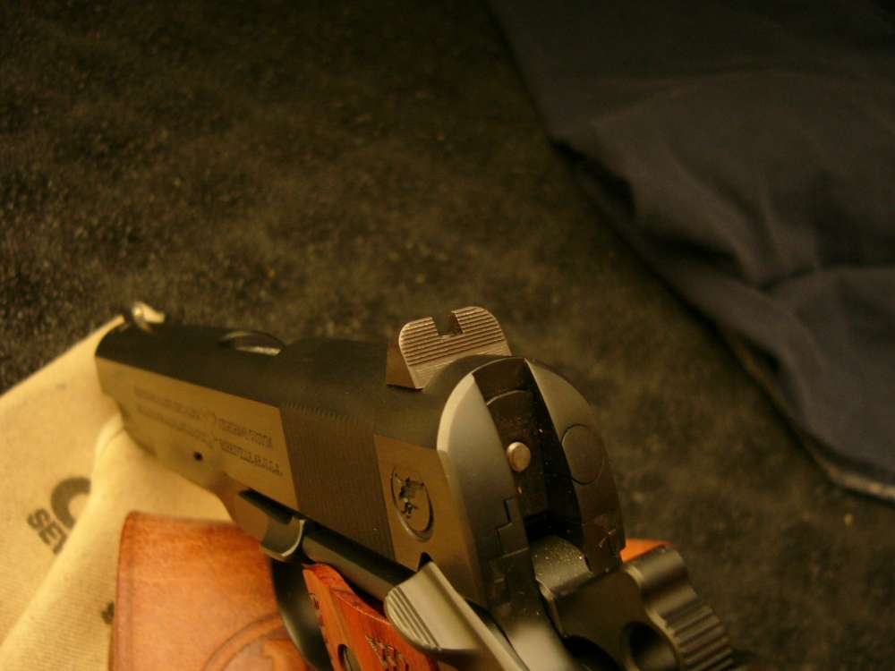 NIGHTHAWK CUSTOM GI PLUS NEW MODEL SASS 1911 GOV'T .45 U.S. ARMY BAKELITE -img-33