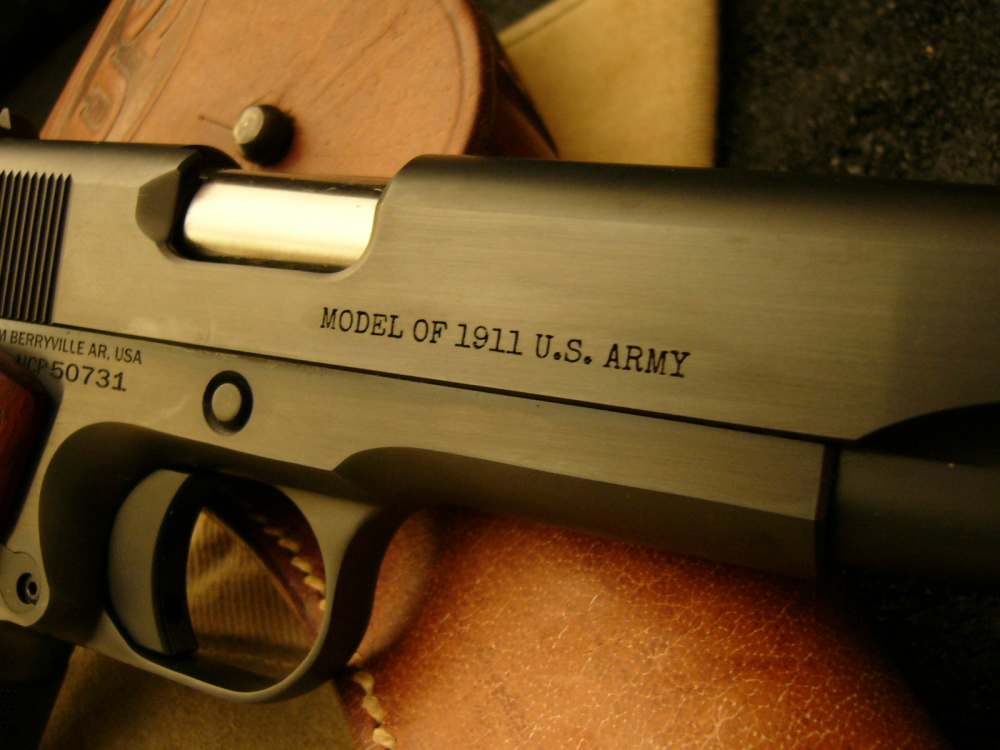NIGHTHAWK CUSTOM GI PLUS NEW MODEL SASS 1911 GOV'T .45 U.S. ARMY BAKELITE -img-13