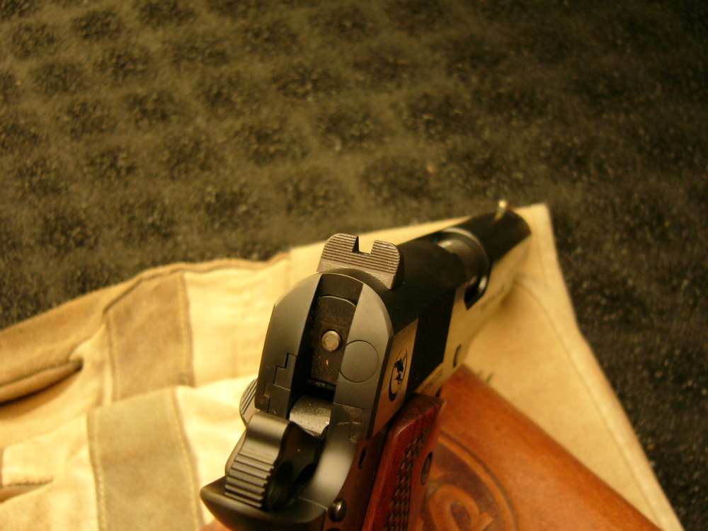 NIGHTHAWK CUSTOM GI PLUS NEW MODEL SASS 1911 GOV'T .45 U.S. ARMY BAKELITE -img-30