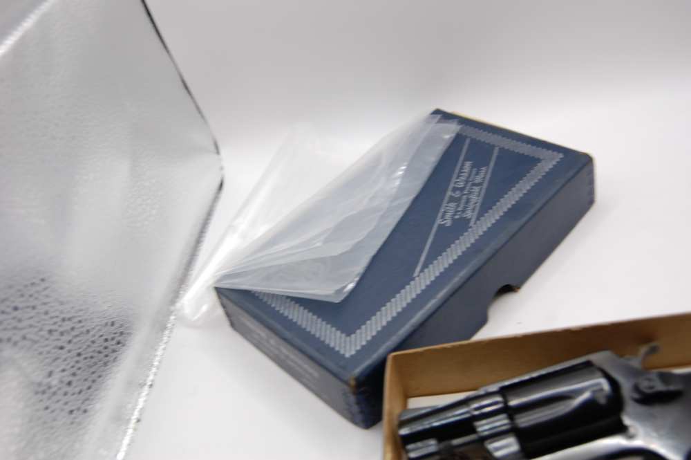 Smith & Wesson Model 36 Double Action Revolver tools papers non match box -img-18