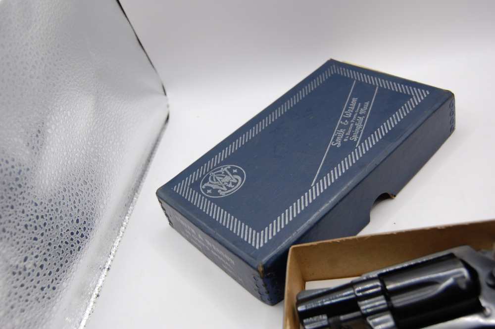Smith & Wesson Model 36 Double Action Revolver tools papers non match box -img-20