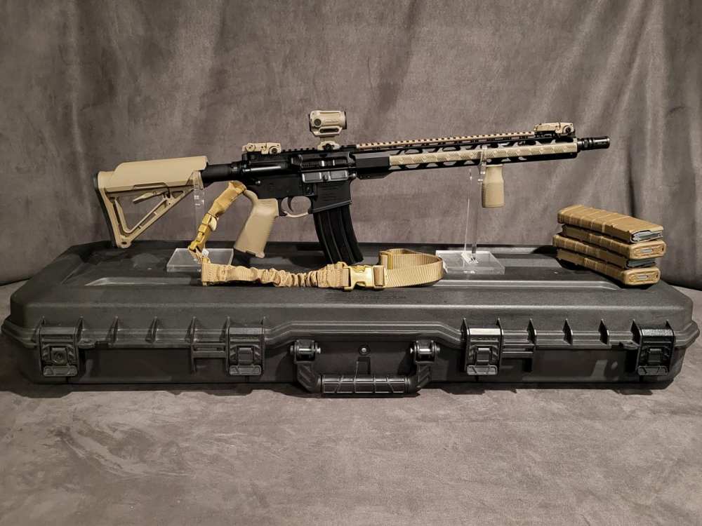 Radical Firearms RF-15 in FDE with Holosun-img-1