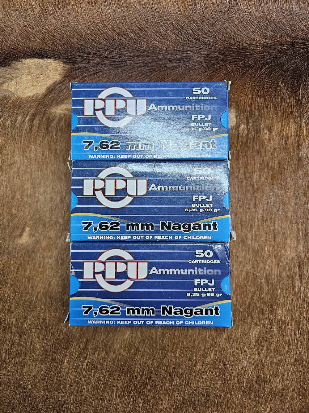PPU 7.62 NAGANT 98 GR 50 ROUNDS-img-0
