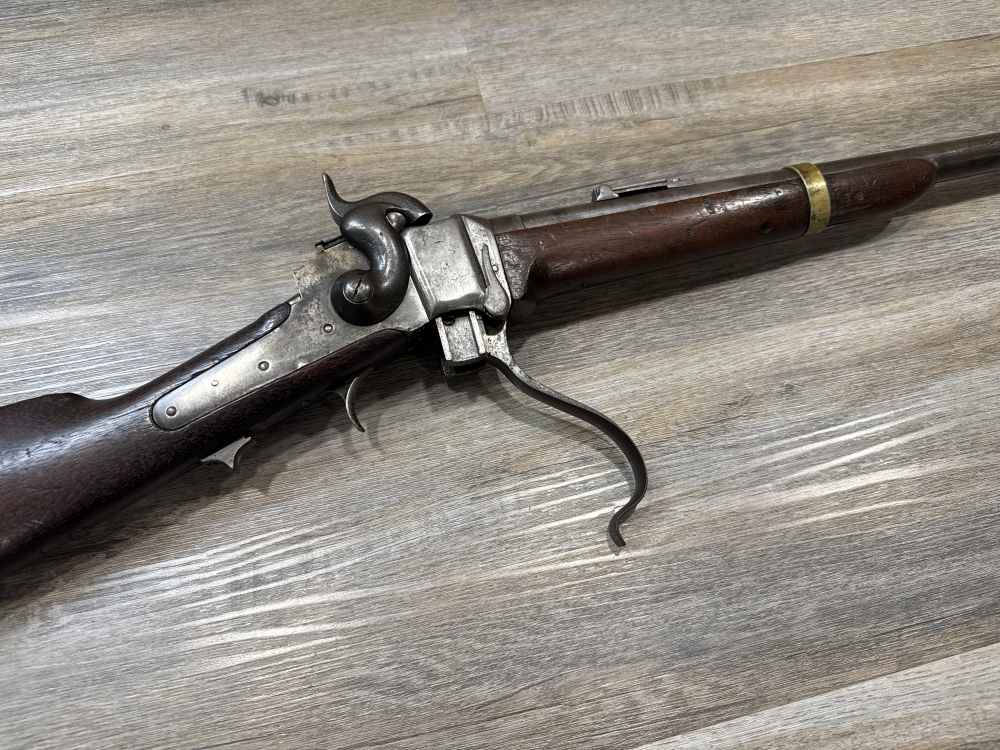 Historical Named Scarce Confederate Civil War Sharps 1859 Rifle Gettysburg-img-25