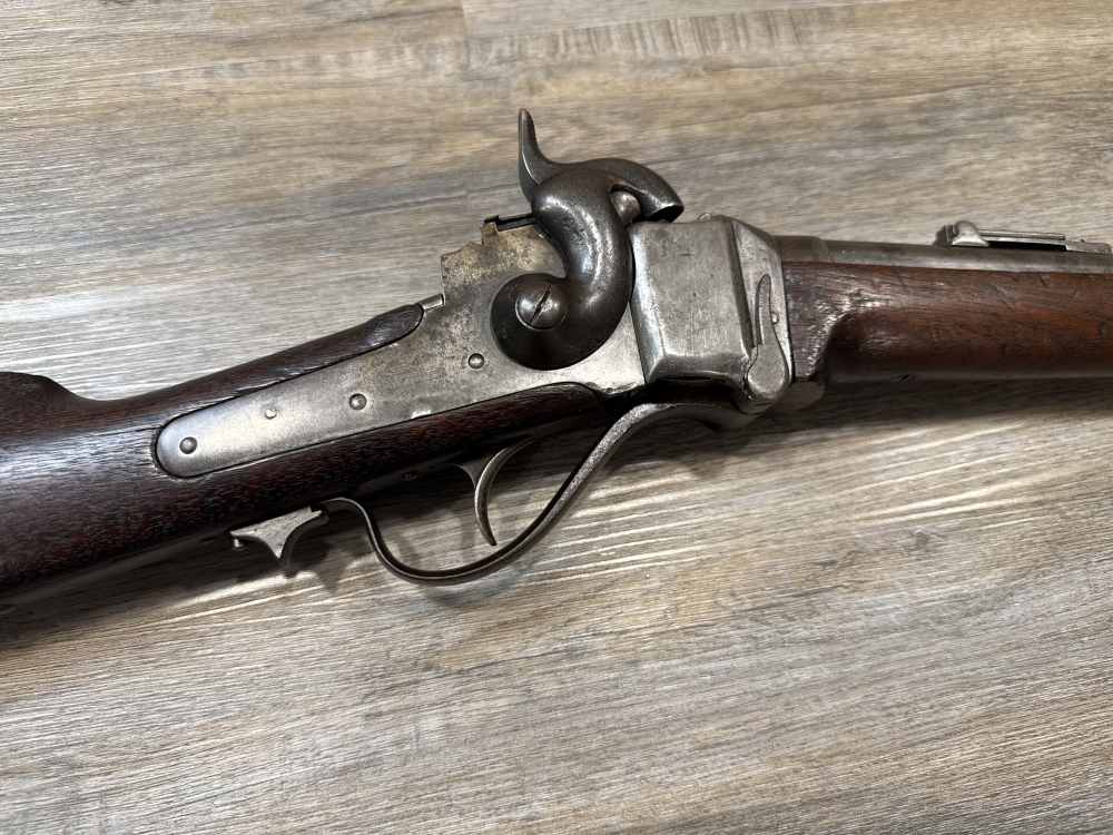 Historical Named Scarce Confederate Civil War Sharps 1859 Rifle Gettysburg-img-28