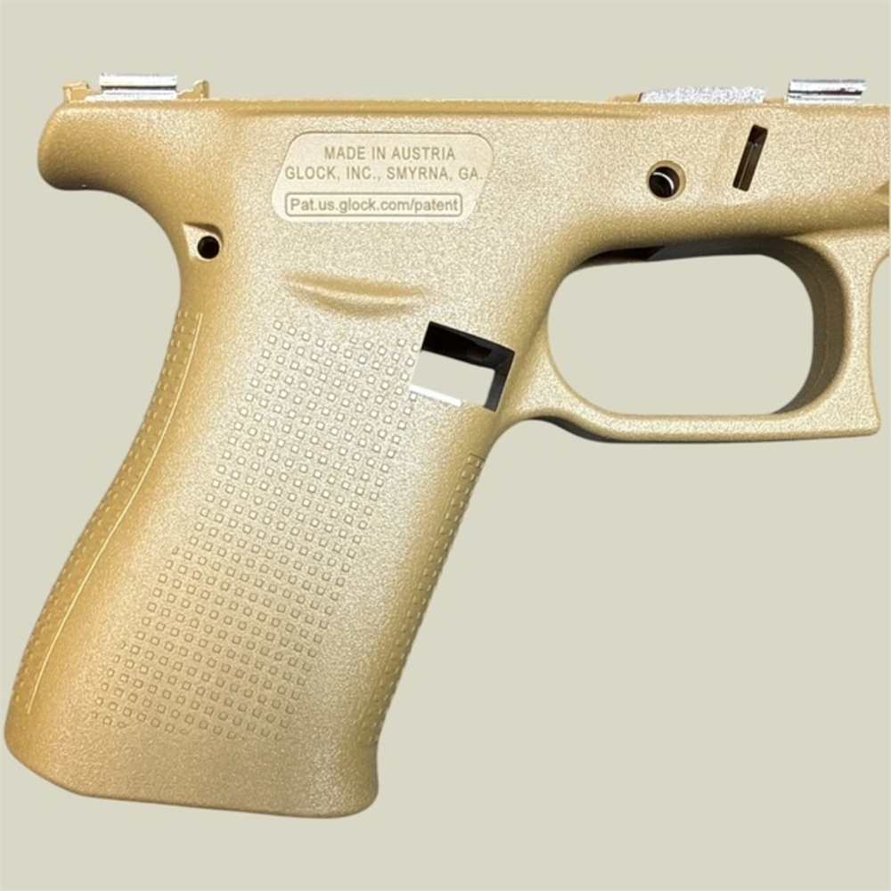 Glock Coyote Brown 43 43X 48 OEM Stripped Frame MOS OEM Lower 9mm NEW-img-2