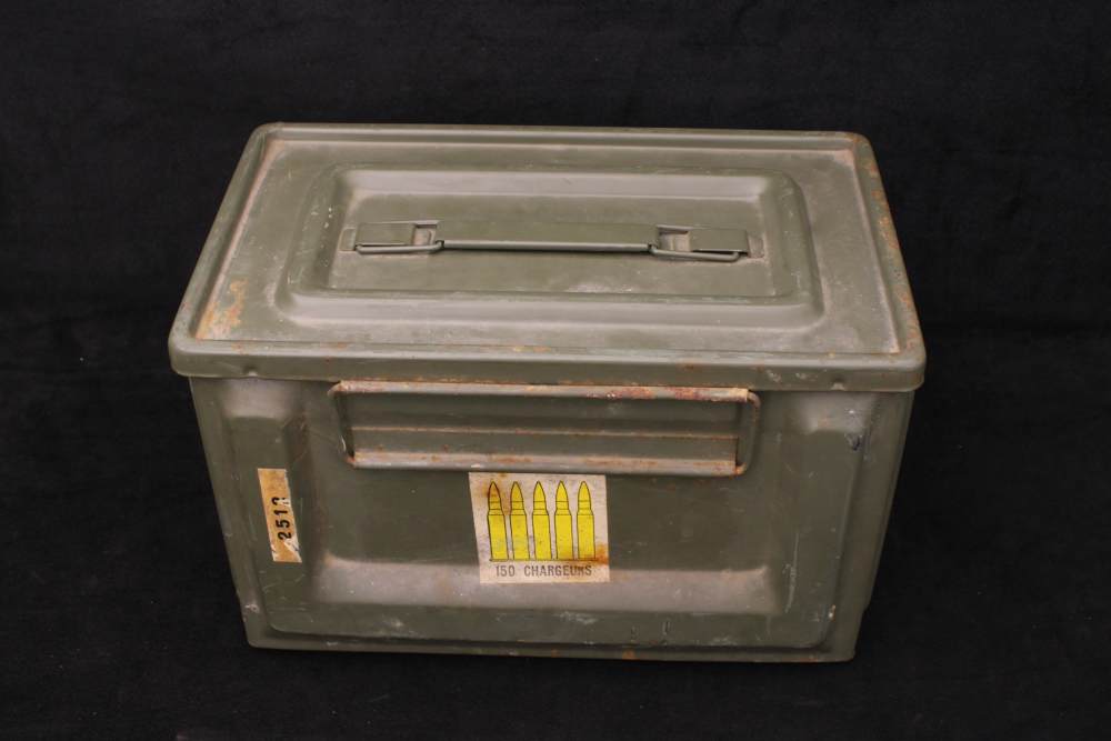 French 7.5x54 MAS Ammo 750 Rounds w/ 150 Stripper Clips & Steel Crate-img-8