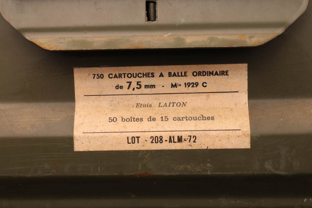 French 7.5x54 MAS Ammo 750 Rounds w/ 150 Stripper Clips & Steel Crate-img-5
