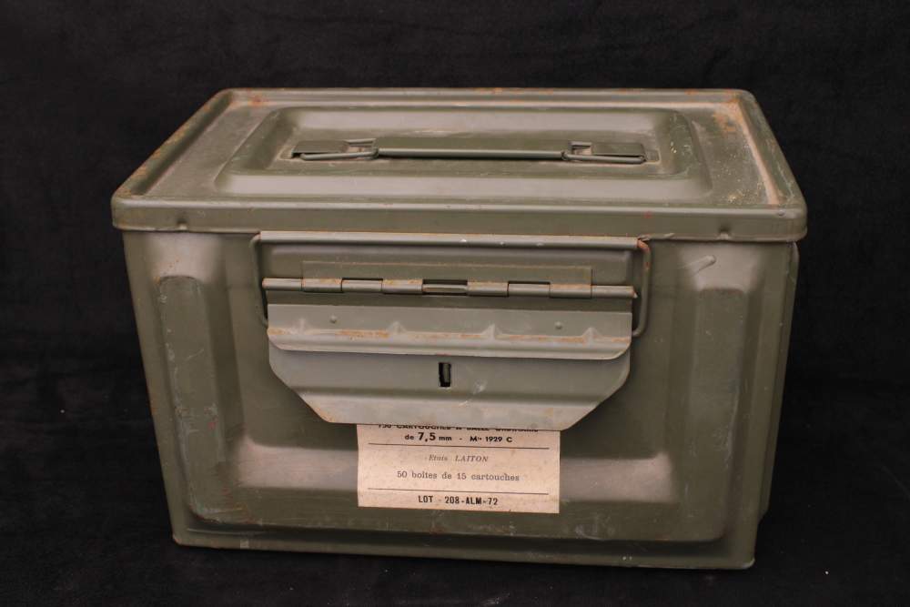 French 7.5x54 MAS Ammo 750 Rounds w/ 150 Stripper Clips & Steel Crate-img-6