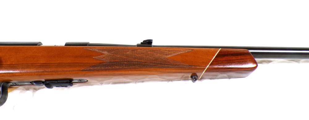 Savage-Anschutz 141 22LR 22"Bbl  Rosewood fore-end tip Very Clean Rifle-img-3
