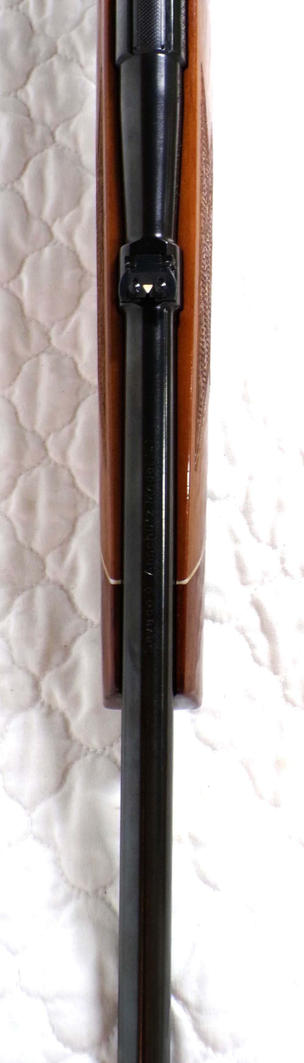 Savage-Anschutz 141 22LR 22"Bbl  Rosewood fore-end tip Very Clean Rifle-img-12