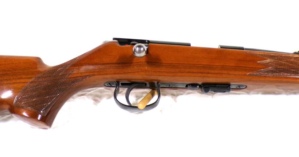 Savage-Anschutz 141 22LR 22"Bbl  Rosewood fore-end tip Very Clean Rifle-img-2