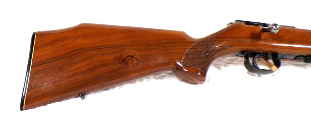 Savage-Anschutz 141 22LR 22"Bbl  Rosewood fore-end tip Very Clean Rifle-img-1