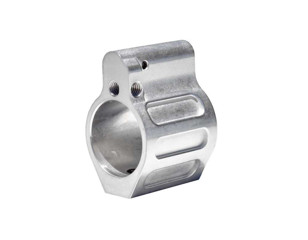 Adjustable Low Profile Gas Block – .750" Stainless Steel Precision Machined-img-1