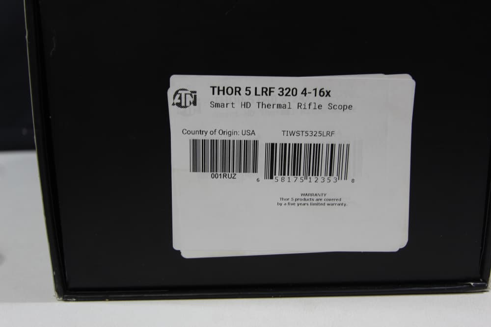 ATN THOR 5 LRF 320X240 4-16X THERMAL IMAGING SCOPE WITH LASER RANGE FINDER-img-8